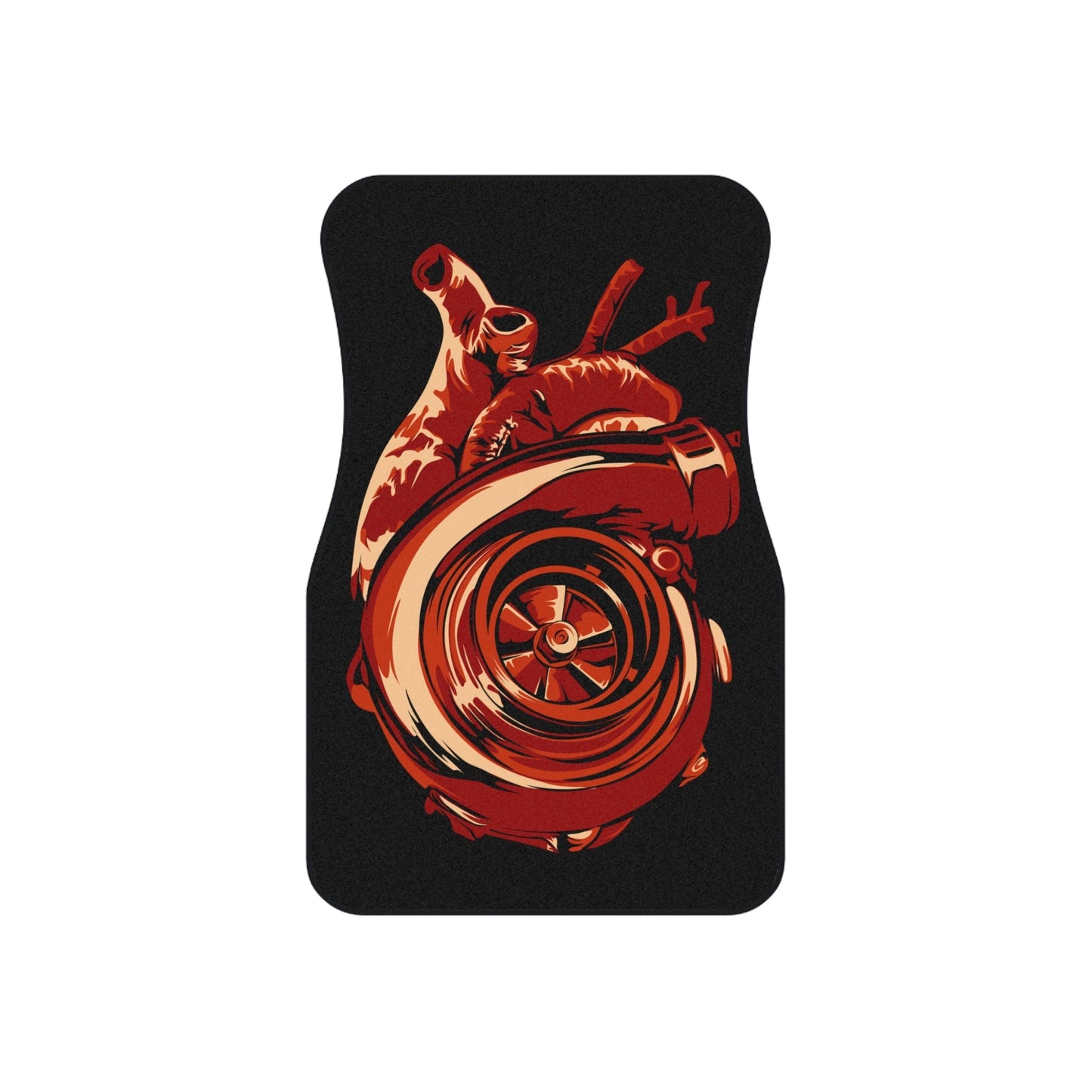 "Bi-Turbo" Car Mats (2x Front)