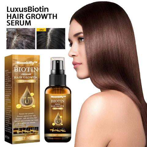 (🔥LAST DAY SALE-80% OFF) Moonbiffy™ Biotin Premium Hair Growth Serum