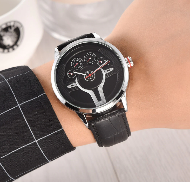 3D Steering Wheel Watch