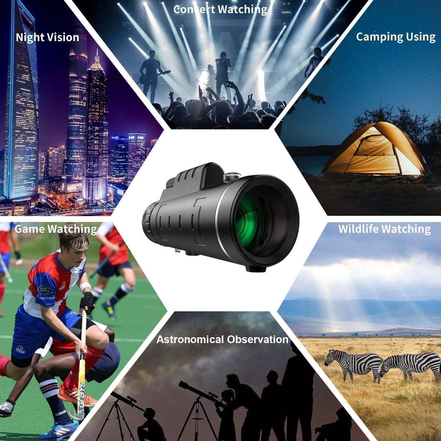 đź”StallarSight™ 500X Night Vision Telescope
