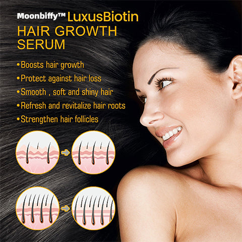 (🔥LAST DAY SALE-80% OFF) Moonbiffy™ Biotin Premium Hair Growth Serum