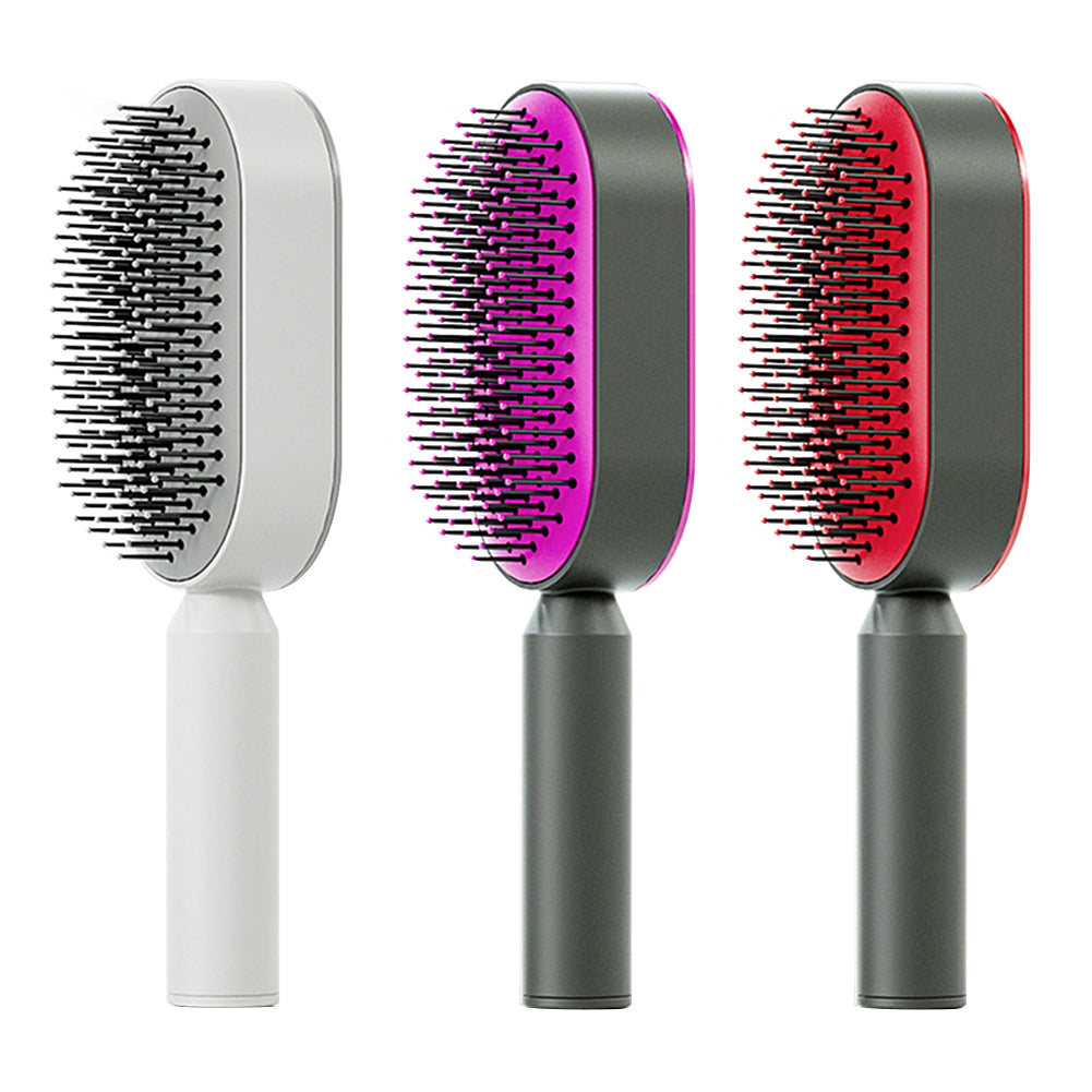 Anti-static Self-Cleaning Hairbrush