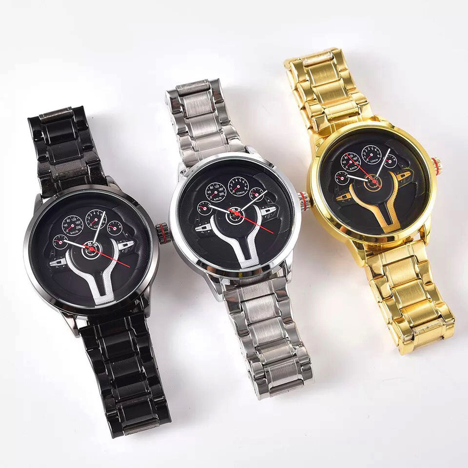 3D Steering Wheel Watch