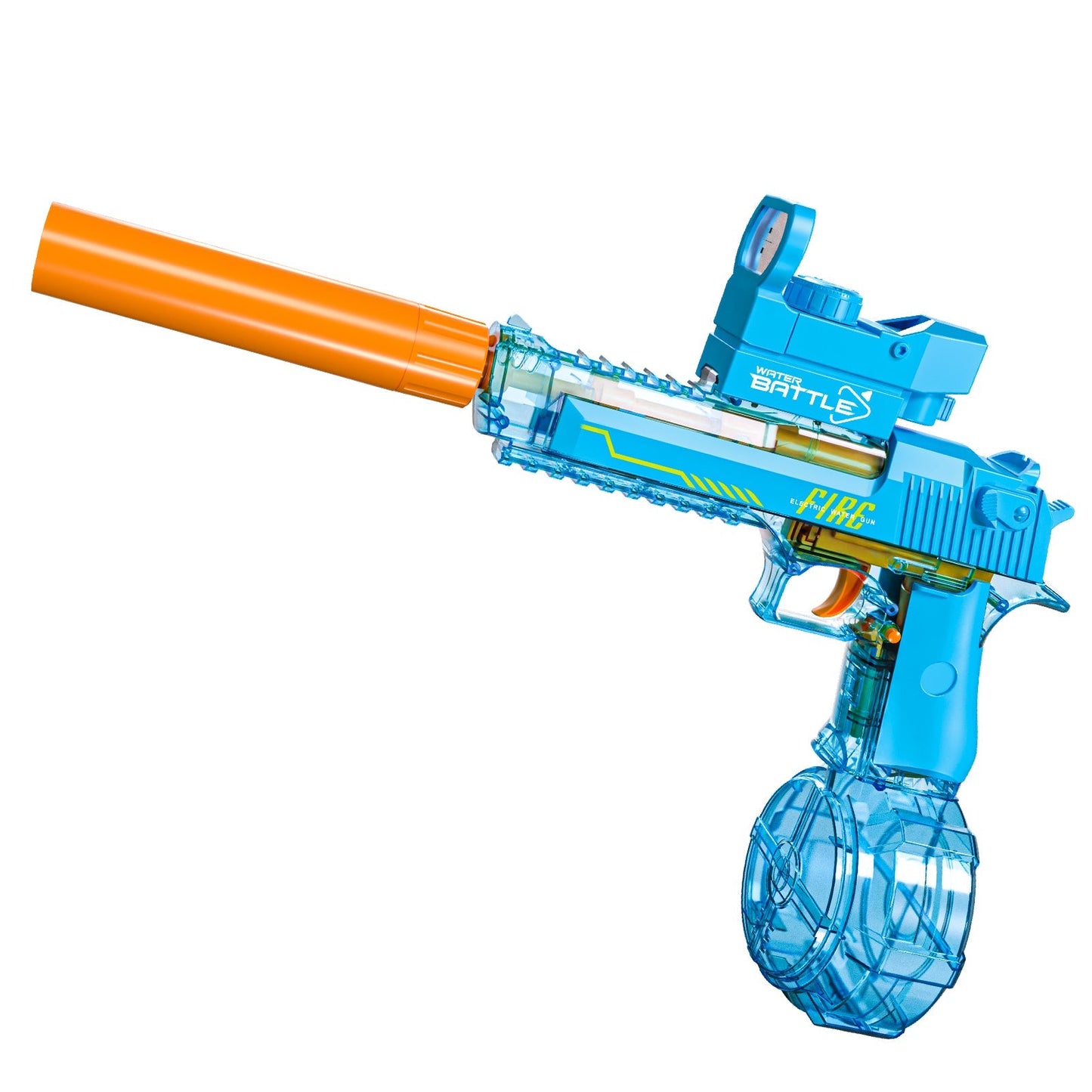 Electric water gun hand from one large capacity summer splashing children's water gun toy 14+