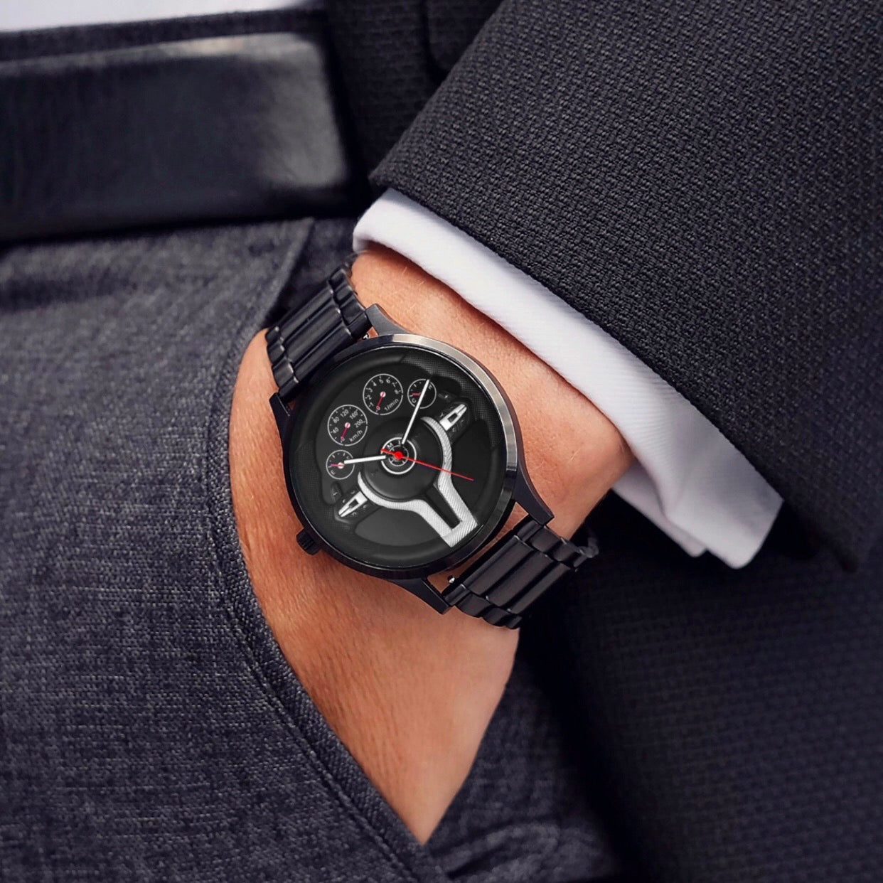3D Steering Wheel Watch
