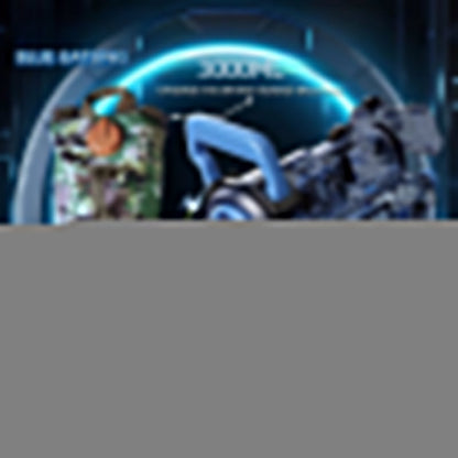 Ice Blast Rotating Gatling Water Gun - Electric Continuous Firing High-Pressure Powerful Toy for 14+