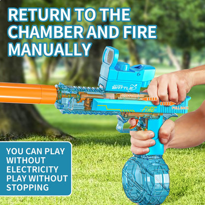 Electric water gun hand from one large capacity summer splashing children's water gun toy 14+
