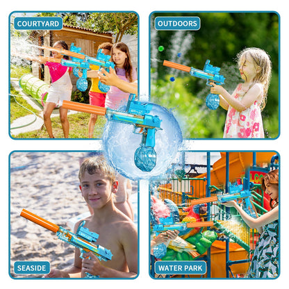 Electric water gun hand from one large capacity summer splashing children's water gun toy 14+