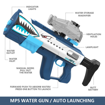 New Model MP5 Fully Automatic Electric Water Gun with Built-in Motor，14+