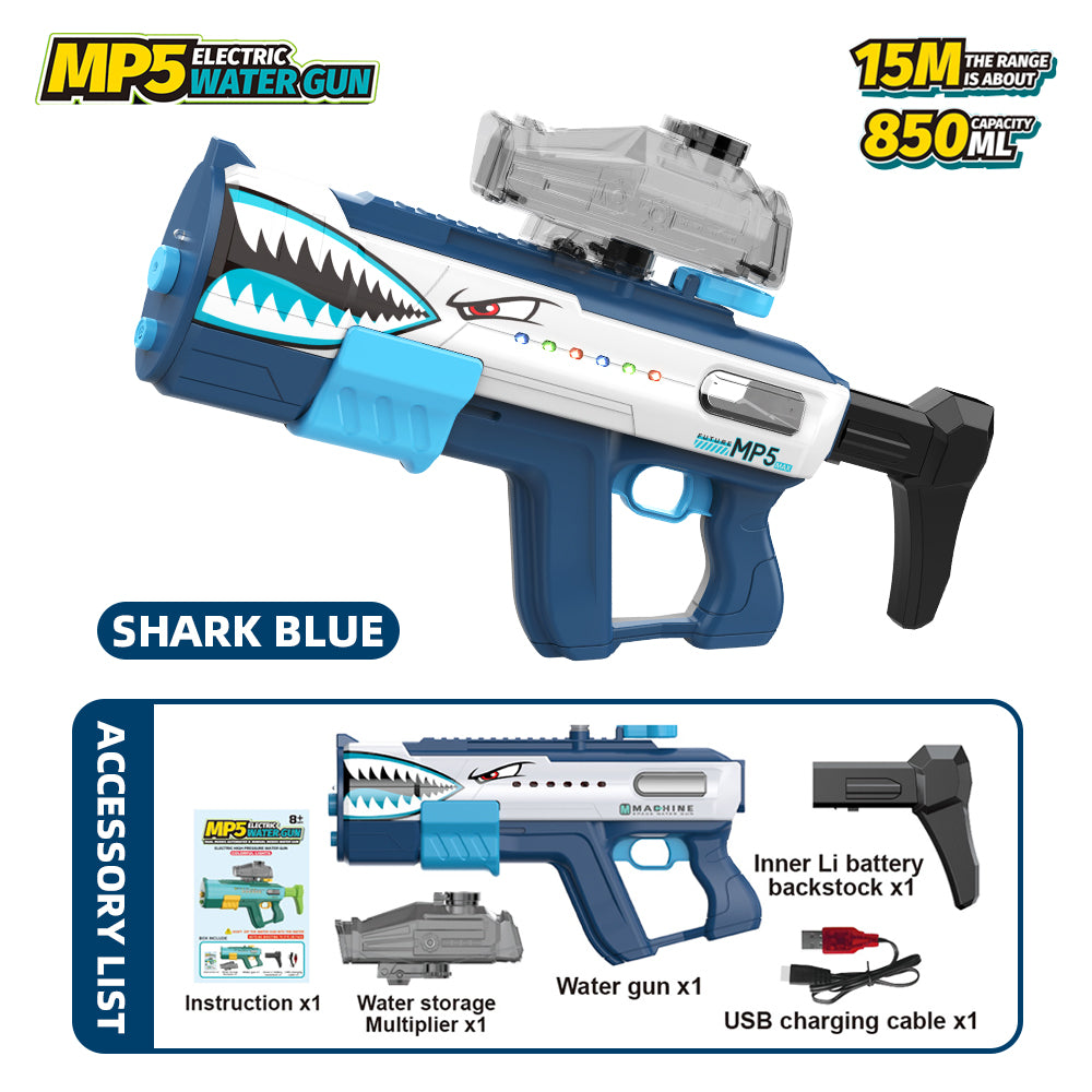 New Model MP5 Fully Automatic Electric Water Gun with Built-in Motor，14+