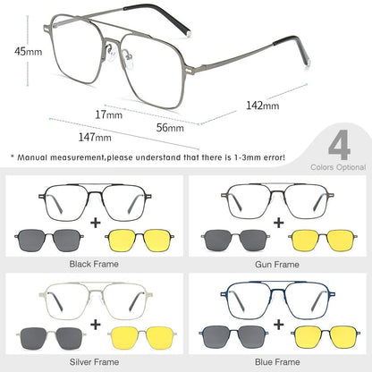 3 In 1 Magnetic Glasses
