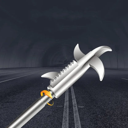 Car tire cleaning hook