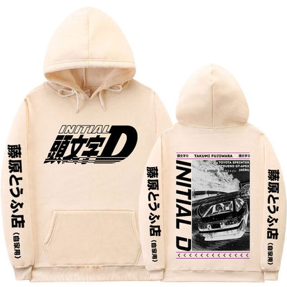 Anime Drift AE86 Initial D |  Hoodie