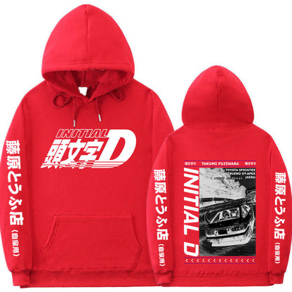 Anime Drift AE86 Initial D |  Hoodie