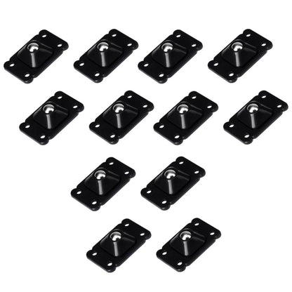 Furniture Pulley - HOW DO I BUY THIS Black / 12pcs