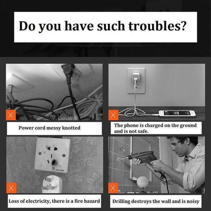 Fashion Socket Strong Hook Set 4PCS°