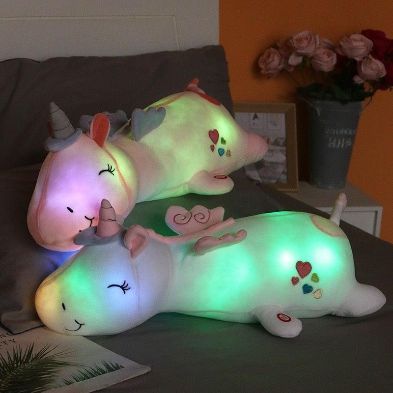 Glowing Light Unicorn - HOW DO I BUY THIS 60CM / Pink