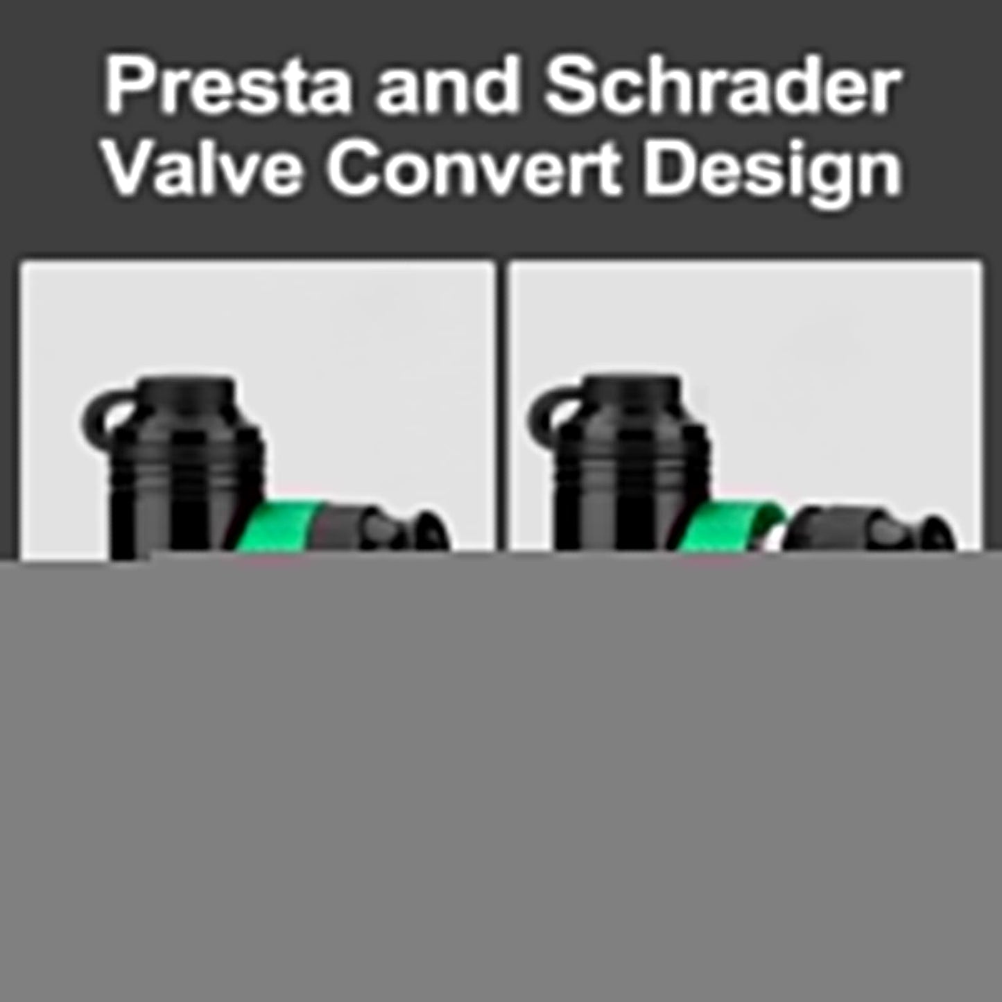 ROCKBROS Mini Bike 110PSI Hand Pump and CO2  No CO2 Cartridges Included