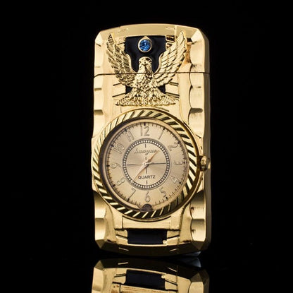 Luxurious Lighter Watch - HOW DO I BUY THIS Golden Gecko