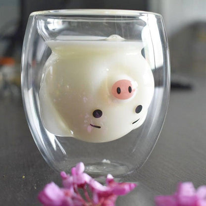 Piggy Glass - HOW DO I BUY THIS Pink