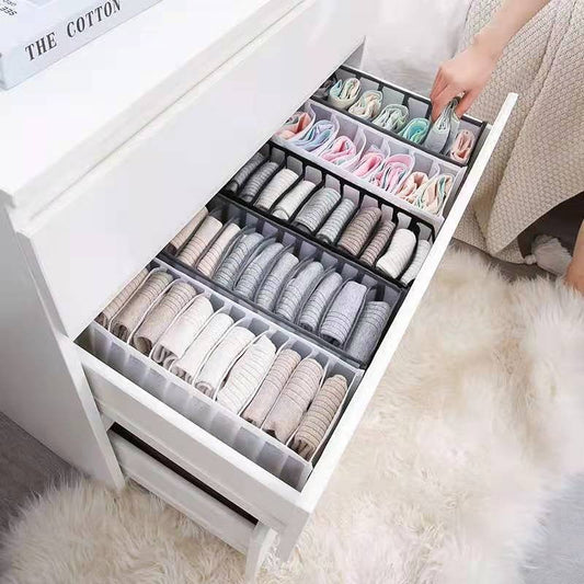 Wardrobe Organizer - HOW DO I BUY THIS Gray 11 grids